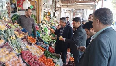 بازدید سرزده فرماندار ملکان از بازار شب عید