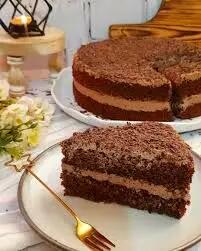 طرز تهیه  کیک نسکافه ای با گردو