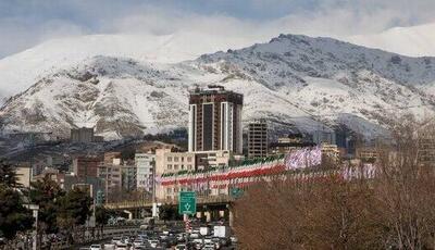 پیش‌بینی بارش باران و کاهش نسبی دمای تهران در روزهای نخست بهار