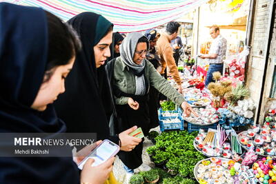 بازار قم در آستانه نوروز ۱۴۰۴