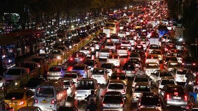 ترافیک سنگین در برخی خیابان‌ها و بزرگراه‌های تهران