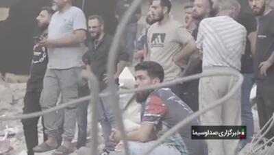انتشار تصاویر دیده نشده از محل شهادت سید حسن نصرالله+ فیلم