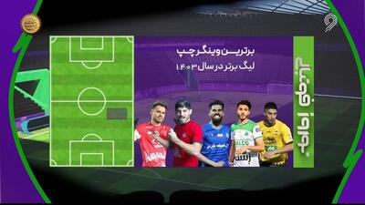نامزدهای کسب عنوان برترین وینگر چپ در سال ۱۴۰۳