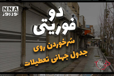 دوفوریتی | سر خوردن روی جدول جهانی تعطیلات
