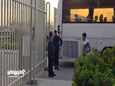 ورود کاروان شمس آذر به استادیوم سردار آزادگان قزوین