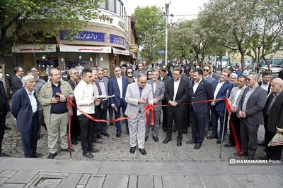  افتتاح زیر گذر و پیاده راه چهار راه گلوبندک