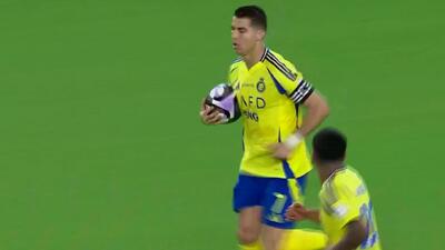 گل اول النصر به الریاض توسط رونالدو - پارس فوتبال