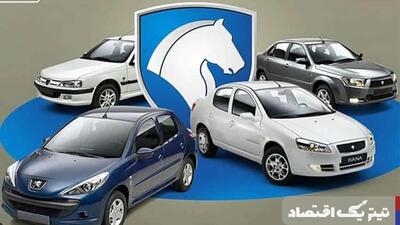 افزایش قیمت شدید محصولات ایران خودرو امروز ۲۴ فروردین ۱۴۰۴ +جدول