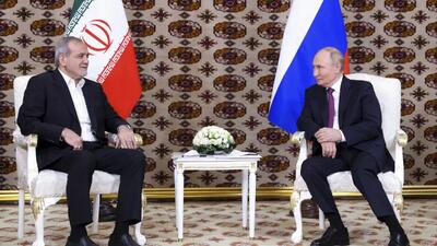ببینید | دعوت پزشکیان از پوتین برای سفر به ایران