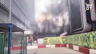 وقوع 3 انفجار در مرکز تجاری شهر مسکو