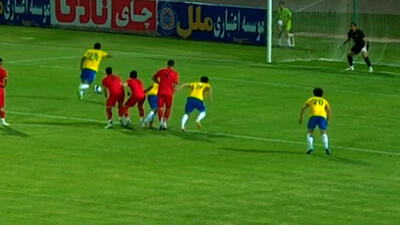 خلاصه بازی صنعت نفت آبادان 1 - شهرداری نوشهر 0