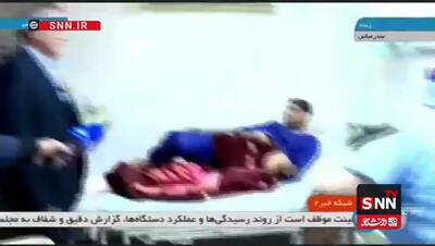 بازدید هوایی پزشکیان از بندر شهید رجایی/ عیادت از مصدومان حادثه بندرعباس
