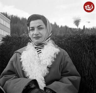 عکس/ گشت و گذار اشرف پهلوی ۷۲ سال پیش در سوئیس با روسری و پالتو خاص | اقتصاد24