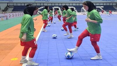 اعزام بازیکنان خط خورده تیم ملی فوتسال زنان به چین
