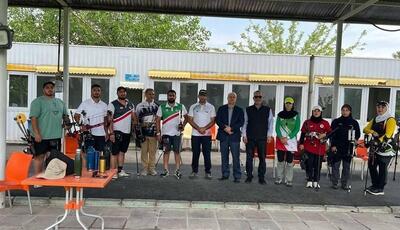 بازدید هاشمی از اردوی تیم ملی تیراندازی با کمان