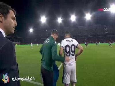 لحظه ورود «طارمی» با مچ‌بند مشکی در احترام به مردم داغ‌دیده بندرعباس