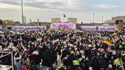 اجرای علی العطار از لبنان در برنامه جشن محفل در قم