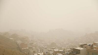 توده گرد و غبار عراقی، خوزستان را تهدید می‌کند
