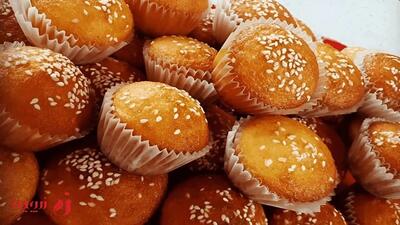 طرز تهیه کیک یزدی پوک و گنبدی برای ۱۵عدد