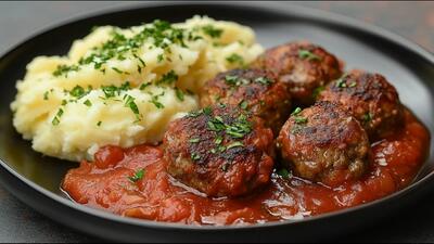 طرز تهیه کوفته آبدار در سس گوجه فرنگی ساده و لذیذ