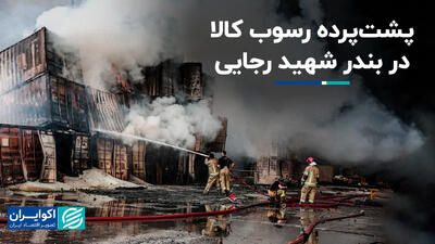 پشت‌پرده رسوب کالا در بندر شهید رجایی+ فیلم