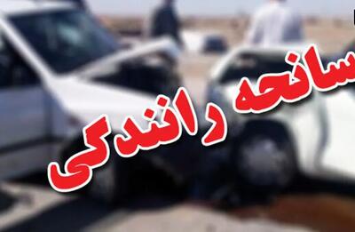 تصادف مینی‌بوس و پراید در آران و بیدگل ۶ مصدوم برجای گذاشت