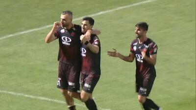 گل دوم پرسپولیس به مس رفسنجان (سردار دورسون)