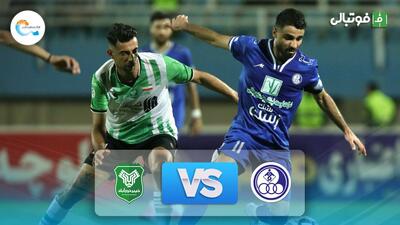 خلاصه بازی استقلال خوزستان 0-0 خیبر خرم آباد