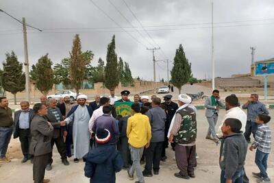 میزبانی شهرستان درمیان از کاروان زیر سایه خورشید