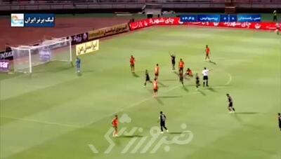گل اول پرسپولیس به مس را علی علیپور زد