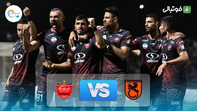 خلاصه بازی مس رفسنجان ۰-۳ پرسپولیس