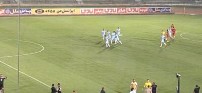 گل اول پیکان به شهر راز شیراز - پارس فوتبال