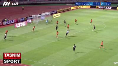 گل دوم پرسپولیس به مس رفسنجان توسط سردار دورسون
