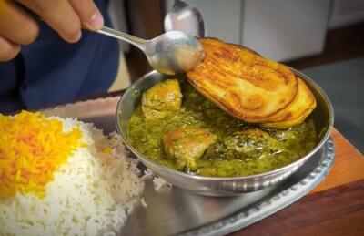 نحوه تهیه خورشت ریحون خوشمزه / خورشت ریحون به روش مادر بزرگ