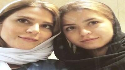 تصویر روز | شباهت دیدنی و زیاد سحر دولتشاهی به خواهرش که در خارج کشور هست | گلی شی
