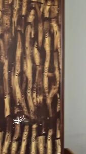 تکه شیشه های فرو رفته در دیوار در ساختمان نزدیک محل انفجار گمرک شهید رجایی  + فیلم