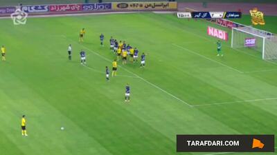 گل محمد مهدی محبی به گل گهر (سپاهان 1-2 گل گهر) - پارس فوتبال