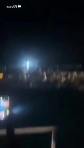 فیلم غرق شدن لنج باری در خلج فارس