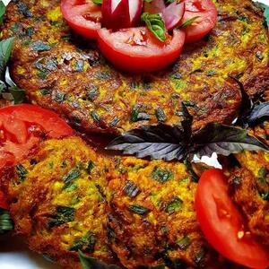 طرز تهیه کوکوی کدو سبز فوری + فیلم - سبک ایده آل