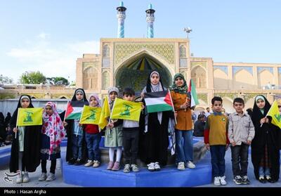 اجتماع سراسری فریاد فلسطین در زنجان- عکس صفحه استان تسنیم | Tasnim