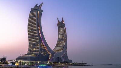 شکوه معماری مدرن در برج‌های کتارا قطر