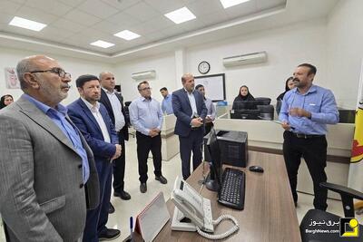 بازدید رییس کل دادگستری استان از مرکز دیسپاچینگ توزیع برق بوشهر