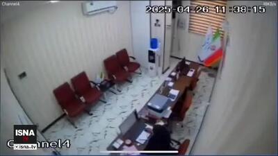 ببینید| تصاویر جدید از لحظه انفجار در بندر شهید رجایی از دوربین یکی از شرکت‌های ترخیص