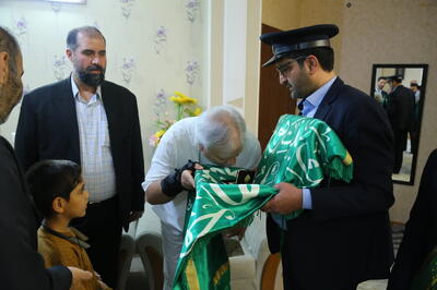 تجلیل سفیران کریمه از هنرمند پیشکسوت علی‌آباد کتول