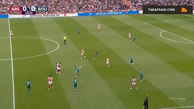 گل رایس به بورنموث (آرسنال 1-0 بورنموث) - پارس فوتبال