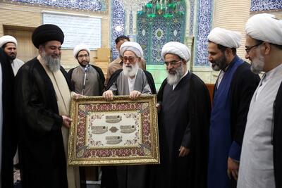 گزارش تصویری: تجلیل از مقام آیت الله فاضل لنکرانی در پایان درس خارج اصول | خبرگزاری بین المللی شفقنا