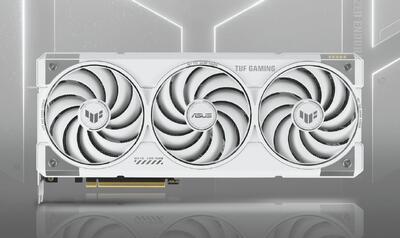 ایسوس نخستین کارت‌های گرافیک سفید سری RTX 5070 را معرفی کرد