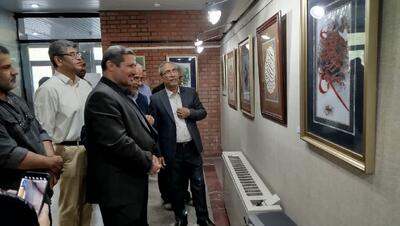 نمایشگاه خوشنویسی «شرح عشق» در سبزوار برپا شد
