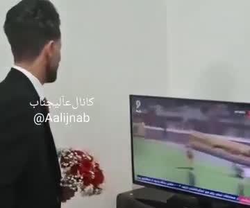حرکت عجیب یک داماد؛ غیبت در مراسم عقد برای تماشای مسابقه تراکتور!