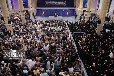 گزارشی از دیدار دست‌اندرکاران حج با رهبر انقلاب